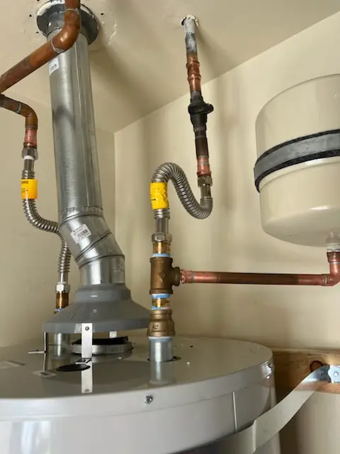 Water heater installation and plumbing repair in Airmont